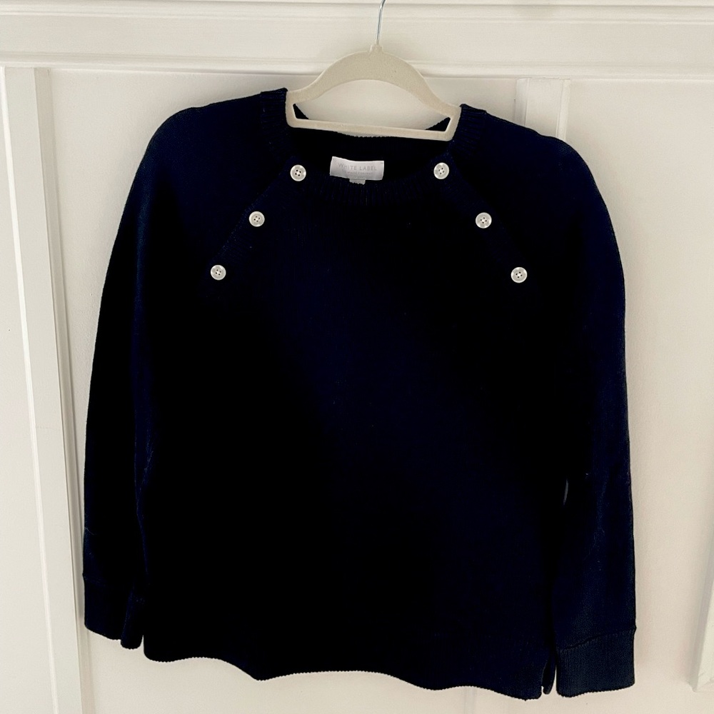The White Company cotton sweater.
